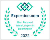 Best Personal Injury Lawyers In Bloomington 2022 Badge from Expertise.com
